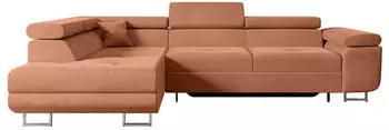 ALTDECOR GUSA-L Ecksofa mit Schlaffunktion und Bettkasten, L-Form, 272x202cm