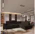 Masseno FAVIEN R-S Ecksofa L-Form mit Schlaffunktion & Bettkasten, Braun (FAVIEN R-S MONOLITH 29)