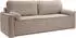 xonox.home Grubs Schlafsofa 3-Sitzer Cord grau-beige 225x96x93cm (4066432026564_110d)