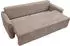 xonox.home Grubs Schlafsofa 3-Sitzer Cord grau-beige 225x96x93cm (4066432026564_110d)