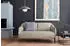 Willi Schillig Sally 2-Sitzer Sofa Leder eisgrau, Metall-Winkelfüße schwarz, 154cm (Z59)