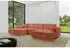 ALTDECOR IREA-U1-v2 Wohnlandschaft U-Form Velvet, Apricot, 301x165x80cm