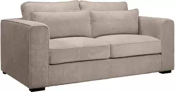 Mid.you Almera 2,5-Sitzer-Sofa Cord Beigebraun 200x92x112cm (001849022005)
