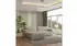 Masseno Turin N Ecksofa L-Form mit Schlaffunktion & Bettkasten, Bouclé, Beige, 265x183cm