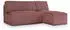 Masseno BRISO T Ecksofa L-Form mit Schlaffunktion & Bettkasten, Rosa (BRISO T TILIA 62)