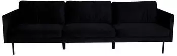 Venture Home Zoom 3-Sitzer Schlafsofa, Schwarz (15556-888)