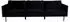 Venture Home Zoom 3-Sitzer Schlafsofa, Schwarz (15556-888)