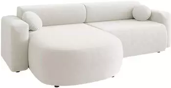 Mirjan24 Nicelo Ecksofa L-Form mit Schlaffunktion und Bettkasten (Nicelo)