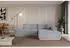 ALTDECOR IREA-L1 Ecksofa L-Form Velvet, 232x165x80cm, Grau (IREA-L1)