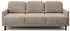 Selsey Hamiel Schlafsofa 3-Sitzer Cordstoff Beige mit Bettkasten (Hamiel)