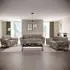 Beautysofa Volare 3-Sitzer Sofa Metallbeine, ohne Schlaffunktion, 220x83x98cm (Vega 05)