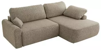 MKS Meble Cubo Ecksofa L-Form mit Schlaffunktion und Bettkasten, 273x187cm (CUBO L)