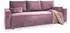 Masseno ALATRI Schlafsofa mit Bettkasten Velours Lila (ALATRI MONOLITH 62)