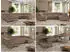 MKS Meble Pablo U Ecksofa U-Form Cord Braun, Schlaffunktion, 6-Sitzer, 346x76x208cm