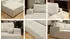 Mirjan24 Mivo Ecksofa L-Form Cord mit Schlaffunktion und Bettkasten (Poso 135)