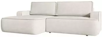 Mirjan24 Mono Ecksofa L-Form mit Schlaffunktion und Bettkasten (Velo 623)