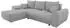 Mirjan24 Logo Ecksofa L-Form Samt Schlaffunktion 291x183cm