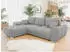 Mirjan24 Logo Ecksofa L-Form Samt Schlaffunktion 291x183cm