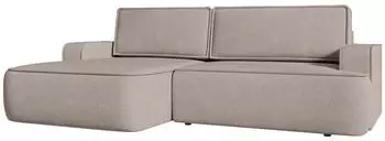 Mirjan24 Mono Ecksofa L-Form mit Schlaffunktion und Bettkasten (Velo 621)