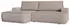 Mirjan24 Mono Ecksofa L-Form mit Schlaffunktion und Bettkasten (Velo 621)