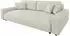 S-Style Möbel Emma Schlafsofa mit Bettkasten, Cordstoff, Beige, 4-Sitzer