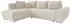 Mirjan24 Ecksofa Forest L-Form mit Schlaffunktion und Bettkasten, Creme (Velo 621)