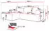 Mirjan24 Mivo Ecksofa L-Form Cord mit Schlaffunktion und Bettkasten (Poso 100)