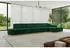 ALTDECOR IREA-L3-v2 Ecksofa L-Form Velvet 5-Sitzer 412x165cm Dunkelgrün (IREA-L3-v2)