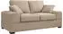 Mid.you Veda 2-Sitzer-Sofa Flachgewebe beige 182x93cm (001849021501)