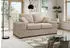 Mid.you Veda 2-Sitzer-Sofa Flachgewebe beige 182x93cm (001849021501)