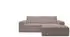 Selsey Farese Mini Ecksofa Cord Schlaffunktion Bettkasten Beige rechts (Farese Mini)