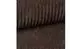 Masseno Aspra Wohnlandschaft U-Form Kordstoff Schlaffunktion Braun (POSO 06)