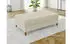 S-Style Möbel Kai Ecksofa mit Schlaffunktion Cord-Stoff Beige, Ottomane rechts