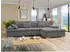 Mirjan24 Bangkok Premium Ecksofa L-Form mit Schlaffunktion und Bettkasten, Ottomane rechts, 310x175cm