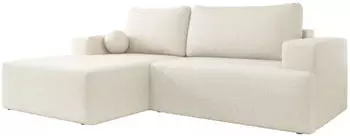 Mirjan24 Mivo Ecksofa L-Form mit Schlaffunktion und Bettkasten, 266x163cm