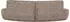 Woood Batavier 4-Sitzer Halbrundes Sofa Melange-Stoff Hellbraun (Batavier)