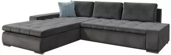 Mirjan24 Orkan Ecksofa L-Form mit Schlaffunktion und Bettkasten, 5-Sitzer