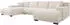 Mirjan24 Nojan U Wohnlandschaft Eckcouch U-Form Schlaffunktion Bettkasten 351x80x191cm