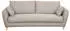 Miliboo CREEP Schlafsofa 3-Sitzer Skandinavisch Beige Matratze 10cm (CREEP)