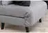 Venture Home Vicky Schlafsessel Grau, Metall/Textil (Vicky)