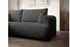 Selsey Ovo Mini Eckschlafsofa linksseitig mit Stauraum, Dunkelgrau Chenille (Ovo Mini)
