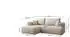 Selsey Ovo Mini Eckschlafsofa linksseitig mit Stauraum, Dunkelgrau Chenille (Ovo Mini)