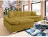 Mirjan24 Malwi Premium Ecksofa L-Form mit Schlaffunktion & Bettkasten, Textil, Currygelb