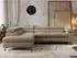 MKS Meble Pablo L Ecksofa L-Form Schlaffunktion Bettkasten Dunkelbeige