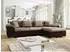 Mirjan24 Diana Ecksofa mit Schlaffunktion, Textil, 280x160cm (Diana)