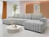 Mirjan24 Hugo U Wohnlandschaft Ecksofa mit Schlaffunktion und Bettkasten, U-Form