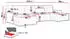 Mirjan24 Hugo U Wohnlandschaft Ecksofa mit Schlaffunktion und Bettkasten, U-Form