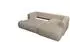 Selsey Ovo Mini Eckschlafsofa rechtsseitig Chenille-Bezug greige 238x156cm