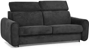 Beautysofa Pavarti 3-Sitzer Schlafsofa mit Bettkasten & Matratze 180x195cm (Run Again 99)