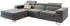 Masseno Elma L-S Ecksofa L-Form mit Schlaffunktion und Bettkasten, Hellgrau, 280x205cm (ELMA L-S)